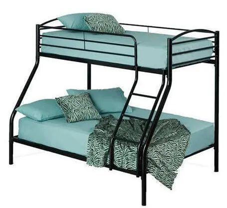 Cheap apartment dormitory metal double bunk bed