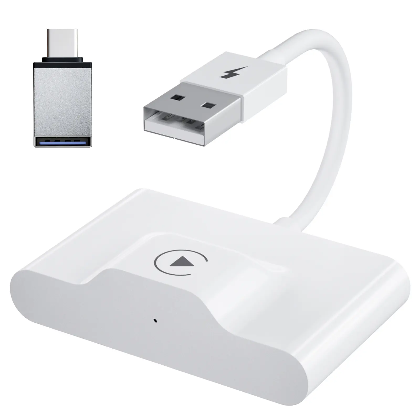 Adaptador inalámbrico Apple carplay para iPhone Wireless Carplay Dongle Plug and Play 5GHz WiFi para IOS 10 y superior