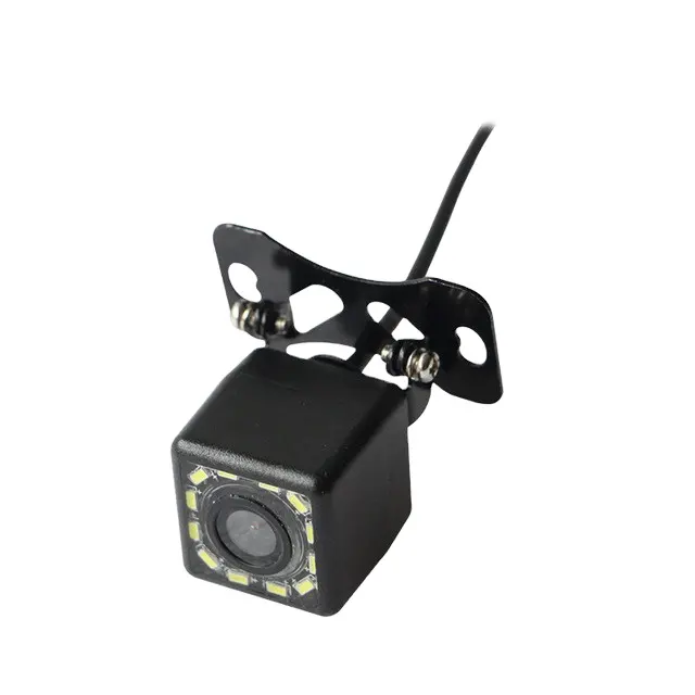 Câmera de Visão Traseira do carro Universal Auto Backup Estacionamento Camera 12 LED Night Vision Wide Angle À Prova D' Água HD de Imagem a Cores