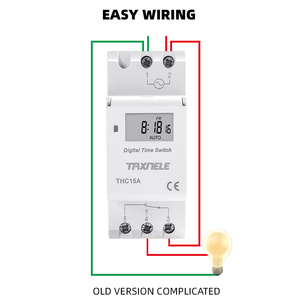 Digital <strong>Timer</strong> <strong>Switch</strong> THC-15A Programmable Analogue <strong>Timer</strong> <strong>Switch</strong> Staircase Time <strong>Switch</strong> 12v 220v