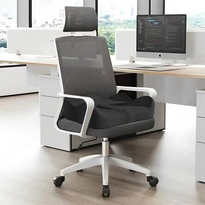 Cojín de asiento negro misterioso de primera calidad.