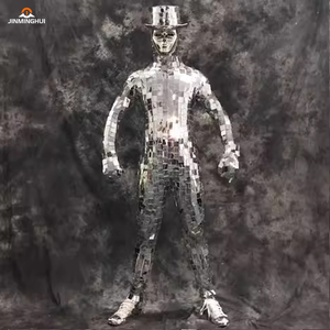 Chất lượng cao đầy đủ màu sắc RGB găng tay <span class=keywords><strong>laser</strong></span> mặc Robot phù hợp cho sân khấu trình diễn Halloween trang phục khiêu vũ phát sáng giáng sinh tốt nghiệp - Product Image 3