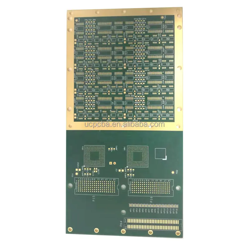 Produsen papan sirkuit PCB multilapis fabrikasi PCB FR4 kaku papan HDI Shenzhen