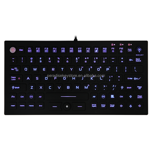 Tastiera compatta retroilluminata con puntatore del Mouse lavabile e sterilizzabile medicale industriale tastiera cablata - Product Image 1