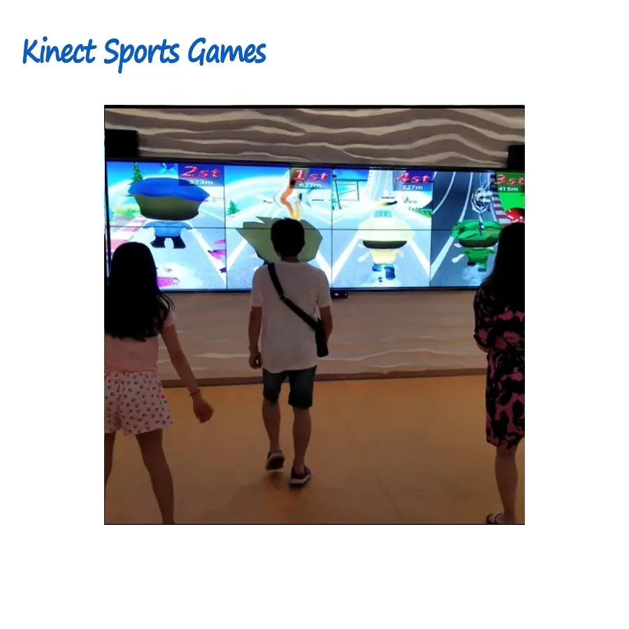 VR Kinect permainan olahraga dan permainan olahraga Kinect dengan ski Virtual untuk acara Dagang dalam dan luar ruangan