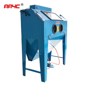 AA4C 420L kumlama dolabı kum kumlama kabini kumlama makinesi AA-SBC420 - Product Image 4