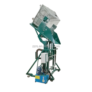 Máquina elevadora y volteadora de cajas clasificadoras Express