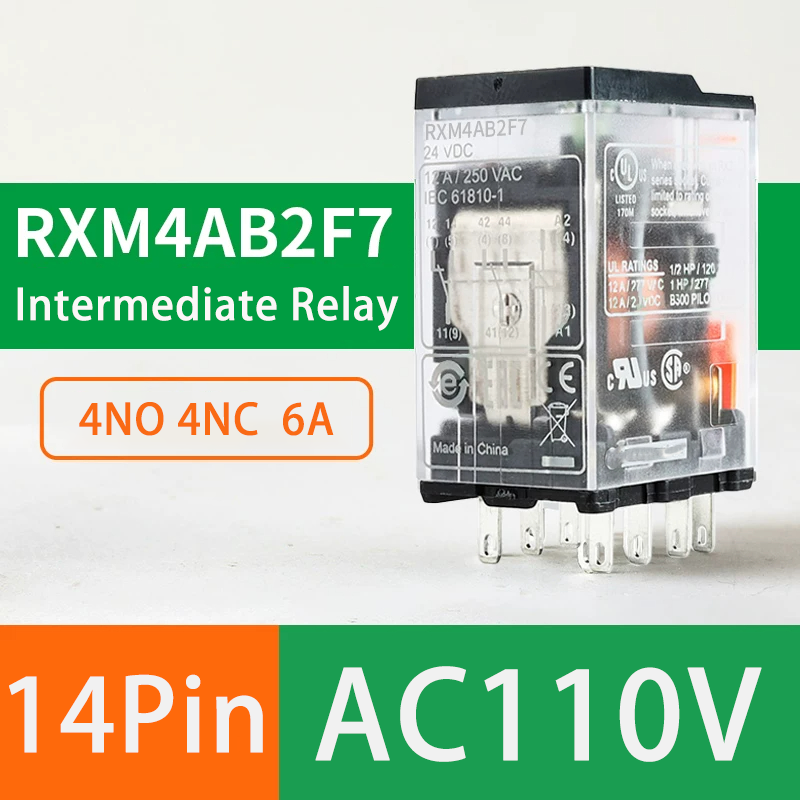 RXM4AB2F7 14 pin 110 V CA
