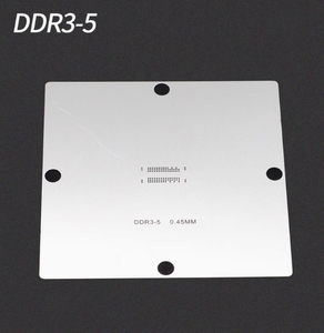 90 * 90mm DDRビデオBGAステンシルテンプレートスチール材料はんだ付けステーション対応ステンシルDDR2-3 DDR3-2 DDR5 DDR6 DDR7 - Product Image 4