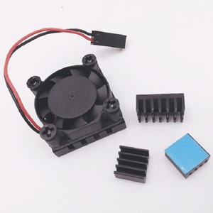 Hochwertiger Himbeer Pi 4 Modell B Aluminium Kühlkörper mit Lüfter RAM Kühlkörper Set - Product Image 5