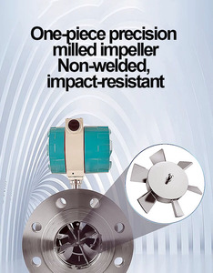 Lwgy เครื่องวัดการไหลของกังหันสแตนเลส DN80สำหรับการใช้น้ำบริสุทธิ์เครื่องวัดการไหลของกังหันความแม่นยำสูงสำหรับการวัดของเหลว - Product Image 3