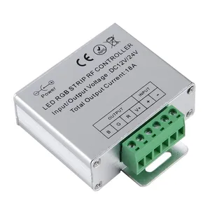 Neuer klassischer Rf-LED-RGB-Controller für RGB-Streifen-Licht DC12-24V 216W/288W Mini-Full-Touch-Fernbedienung - Product Image 4