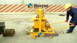 Máy Làm Gạch Rỗng Di Động QT 40-3 C Giá Rẻ Nhất Giảm Giá Mạnh 2022 Không Cần Pallet - Product Image 6