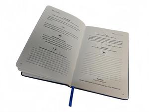 Venta al por mayor personalizado A5 con correa elástica PU diario cuaderno impreso marca Logo diario Bloc cuaderno de notas de cuero PU - Product Image 3