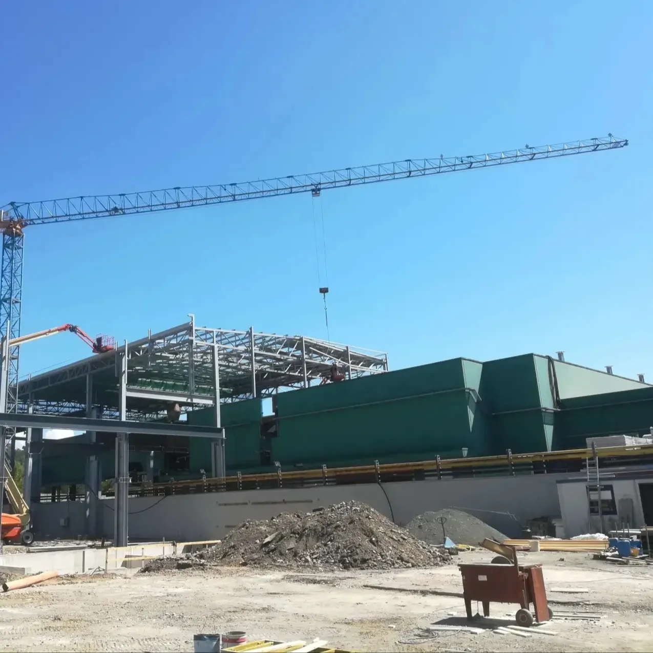 Estrutura de aço pré-fabricada de luz para casa de trabalho de oficina de armazém de fazenda personalizada