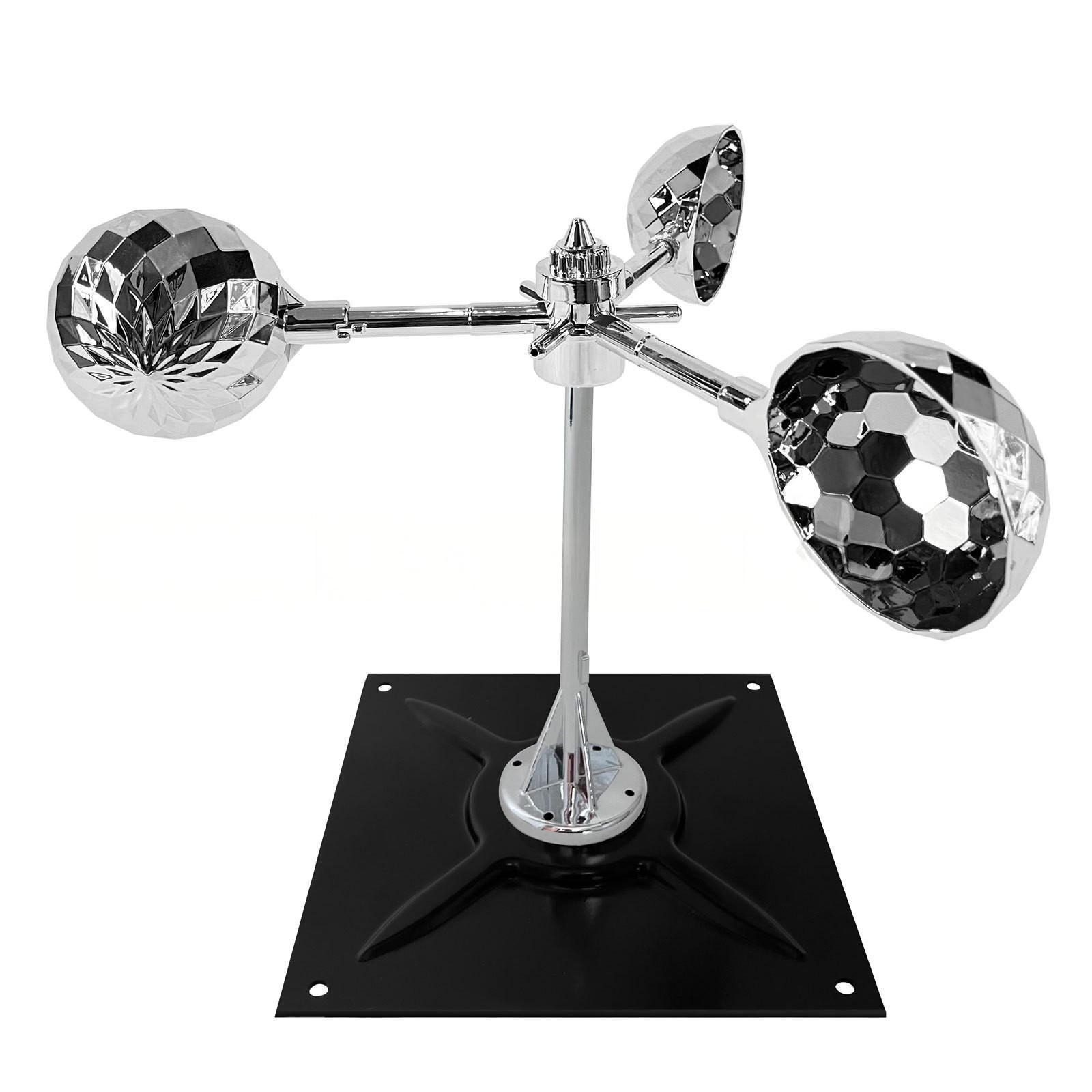 24 standard rotating models with metal base