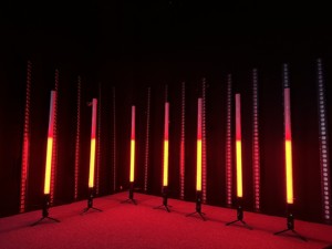 360 grados a prueba de agua 5 en 1 RGBWA LED batería inalámbrica DMX IR Control remoto con WIFI App Pixel Tube Light - Product Image 5
