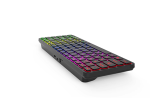Teclado de oficina retroiluminado RGB recargable con cable, modo Dual, 2,4G, escritura silenciosa para uso doméstico o de oficina, nuevo producto - Product Image 4