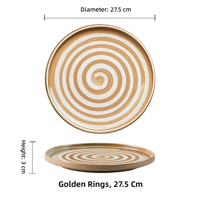 Ctalo in gres porcellanato oro 10,8 pollici