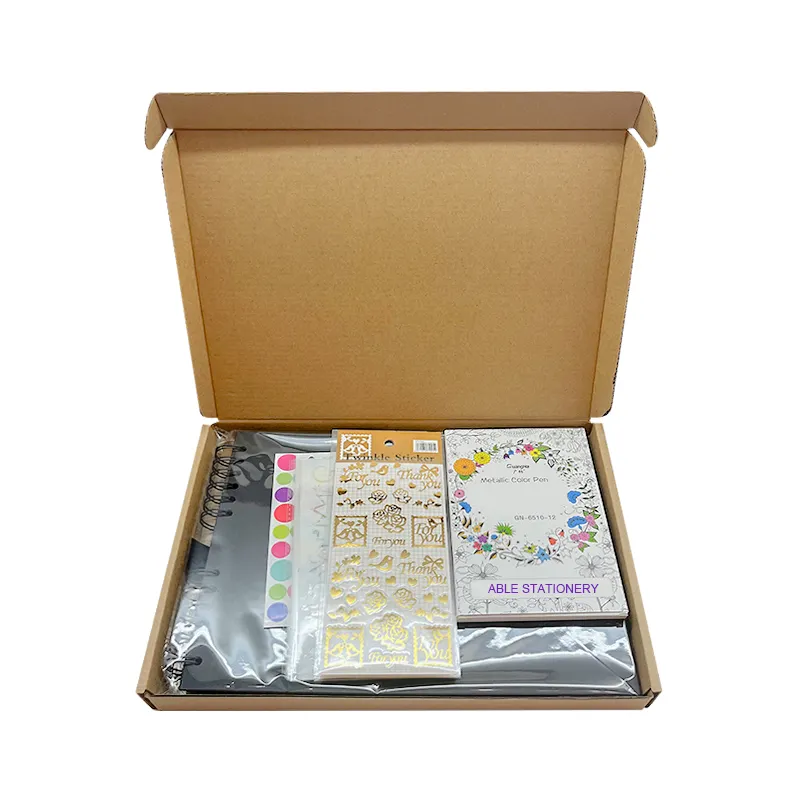 Imballaggio all'ingrosso album fotografici di tasche per documenti in plastica senza acidi per bambini