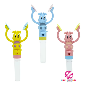 Phục Sinh Bunny Đập Chũm Chọe Đồ Chơi Tùy Chỉnh Nhựa Phim Hoạt Hình Thỏ Thanh Trống Tay Vỗ Tay Đường Ống Đầy Máy Tính Bảng Kẹo Đồ Chơi Trẻ Em - Product Image 5