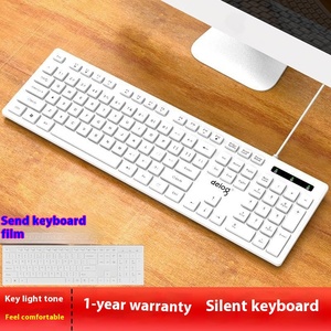 Silent Wired Chocolate Film <strong>Keyboard</strong> USB Interface Plastic Desktop <strong>Computer</strong> <strong>Keyboard</strong> for Gaming Office Typing Home Notebook <strong>Use</strong>