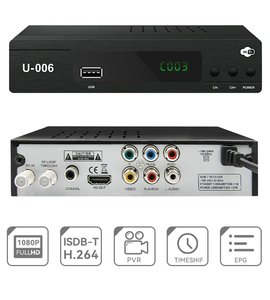 Junuo U006 ISDB-T Decoder ISDB-T ricevitore Digital Full HD 1080P ISDB-T Set Top Box per perù Argentina - Product Image 4