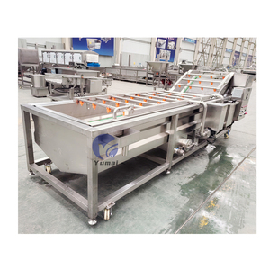 <strong>Apple</strong> Washing Machine and Drying Line Industrial Carrot Ginger Cleaning Machine Mango Washing Machine - Product Image 1