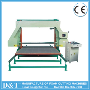 Factory Sale Mesh-belted Horizontal <strong>Foam</strong> Cutting Machine with Vacuum