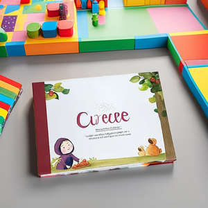 Profesyonel tam renkli ciltli resim hikayesi çocuklar kitap ilk çizimler için dayanıklı karton sanat üzerine özel ofset baskı - Product Image 6