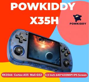 Powkiddy NEW X35H Portable Retro Hall Sensor Joystick Handheld <strong>Game</strong> Console 3.5&quot; IPS Screen <strong>640x480</strong> RK3566 Linux System - Product Image 5