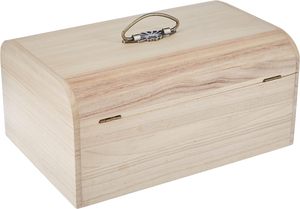 Незаконченная дешевая простая деревянная коробка - Product Image 4