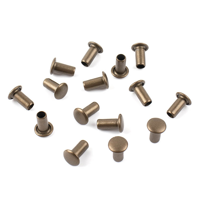 Rivets Chicago en cuivre antique