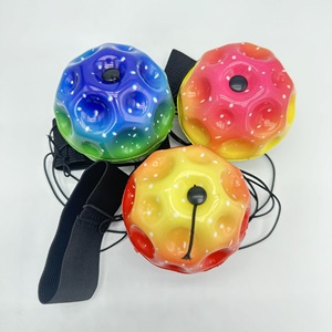 Đầy Màu Sắc Không Gian Mềm Mại Bóng Cao Trả Lại Hình Dạng Xốp Bóng Bouncy Ủng hộ Cao Su Chống Căng Thẳng Bóng Trẻ Em Đồ Chơi Thiết Kế Công Thái - Product Image 2