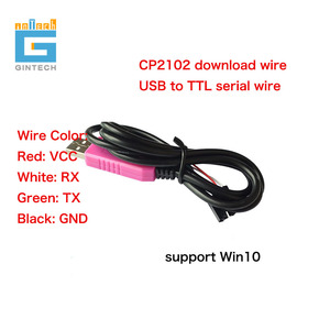 Mikro USB 5PIN 1M CP2102 USB UART TTL kablo modülü 4 Pin 4 P seri adaptör indir kablosu modülü için win10 için ahududu Pi - Product Image 2