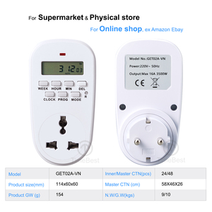 Hot Sell 220V Automatic <strong>Timer</strong> Switch and Countdown Programmable <strong>Timer</strong>