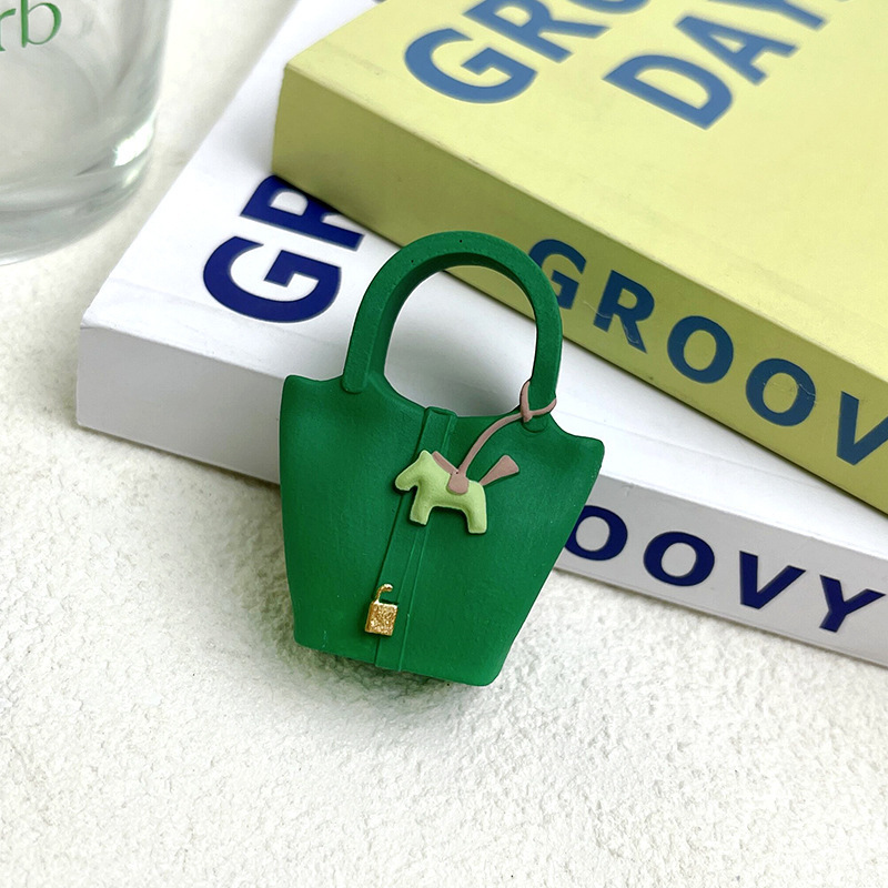 Sac seau vert foncé
