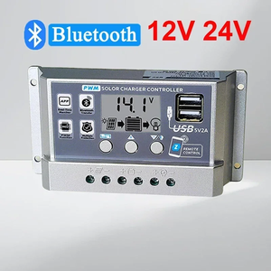 Контроллер заряда солнечной батареи с Wi-Fi, Bluetooth, PWM, 10А, 30А, 60А, 12В, 24В - Product Image 6