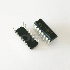 L293D ชิปขับสเต็ปเปอร์16ชิปขับ IC ผ่านรูผลัก-ดึงสี่ช่องไดรเวอร์พร้อมไดโอดมอเตอร์4แชนเนล L293D วงจรรวม - Product Image 2