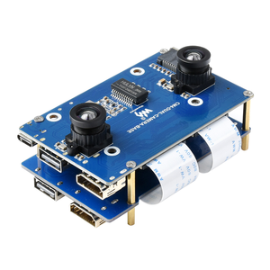 Raspberry Pi Compute Module 4 Suite Dual Vision Erweiterung Dual 8 Millionen Dual 4K Gigabit Ethernet Ports Schnittstelle Erweiterungskabel - Product Image 1