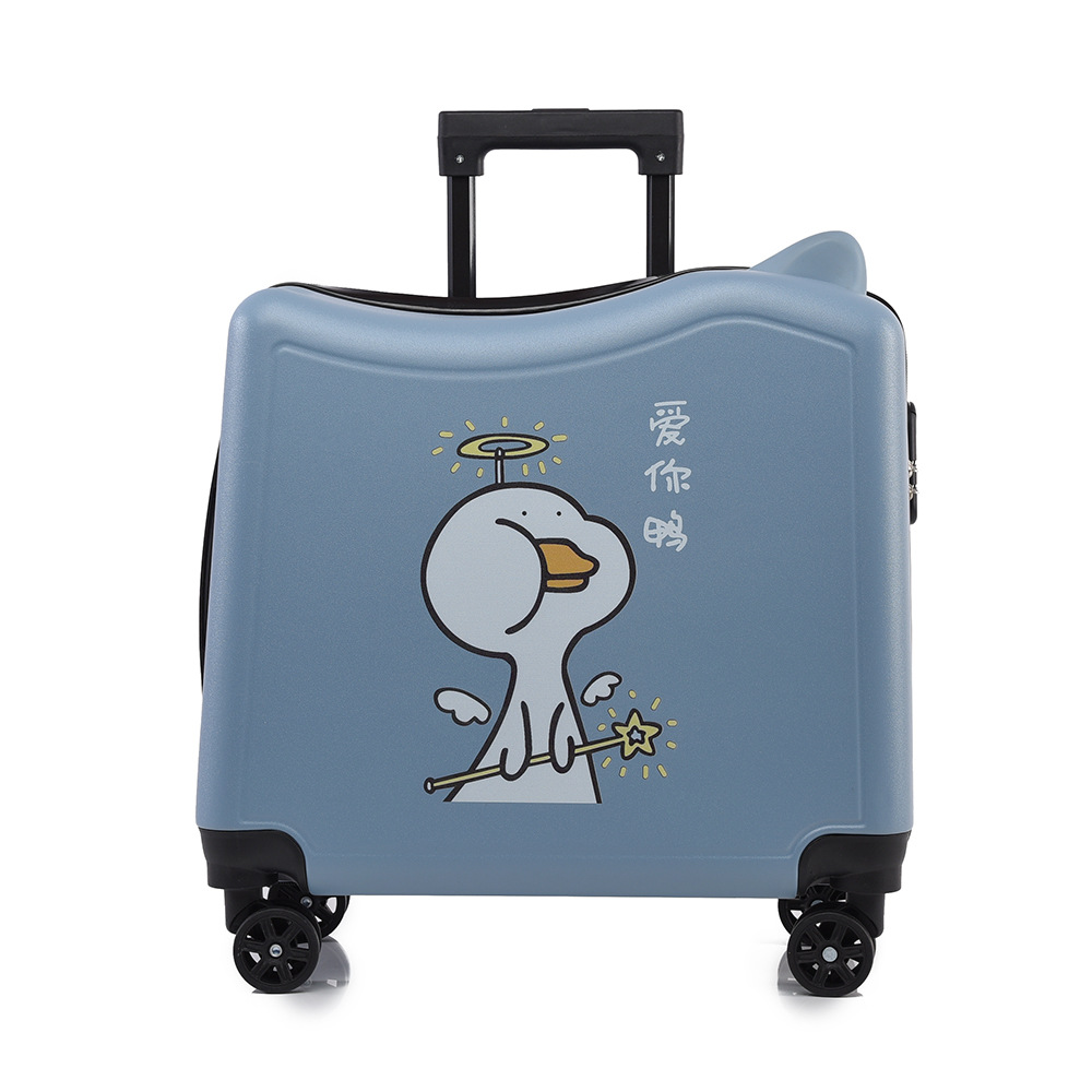 Petit canard bleu