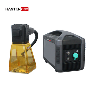 Optik mesafe sensörü lazer markalama makinesi ile donatılmış 20W 30W 50w geniş uygulama yelpazesi - Product Image 4