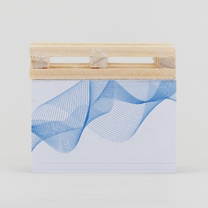 Professional <strong>Custom</strong> Pallet <strong>Note</strong> Paper <strong>Block</strong> <strong>Memo</strong> <strong>Cube</strong> Pad 7.6*7.6 Sticky <strong>Note</strong> with Wooden Pallet - Product Image 4