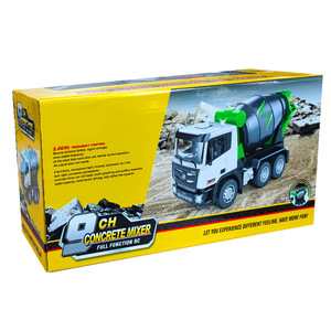 1/18 9 CH RC ของเล่น2.4กรัมการควบคุมระยะไกลผสมคอนกรีตวิศวกรรมการขนส่ง Rc รถขุด - Product Image 3