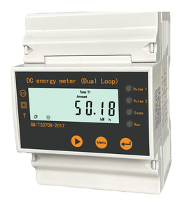 ZL2020SY 5-1000V DC Voltage <strong>Input</strong> Mini Size <strong>Pulse</strong> Output <strong>Modbus</strong> RTU Energy Meter Two Channel - Product Image 1