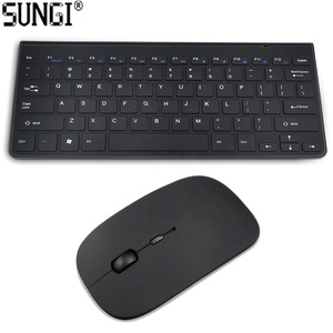 SUNGI Free Sample Ultra Slim 2.4Ghz Wireless <strong>Keyboard</strong> and Mouse Combo <strong>for</strong> Apple <strong>Computer</strong> Powered by 2pcs AAA Battery <strong>Customize</strong> - Product Image 2