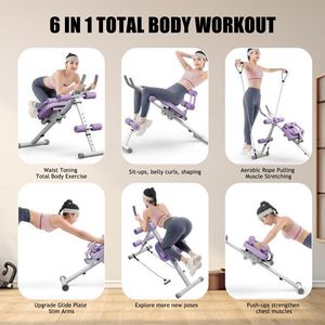 Foldable <strong>Total</strong> Core Sit up Bench <strong>Ab</strong> Workout <strong>Abs</strong> Machine for Abdominal <strong>Exercise</strong> and Strength Training Home Gym <strong>Exercise</strong>