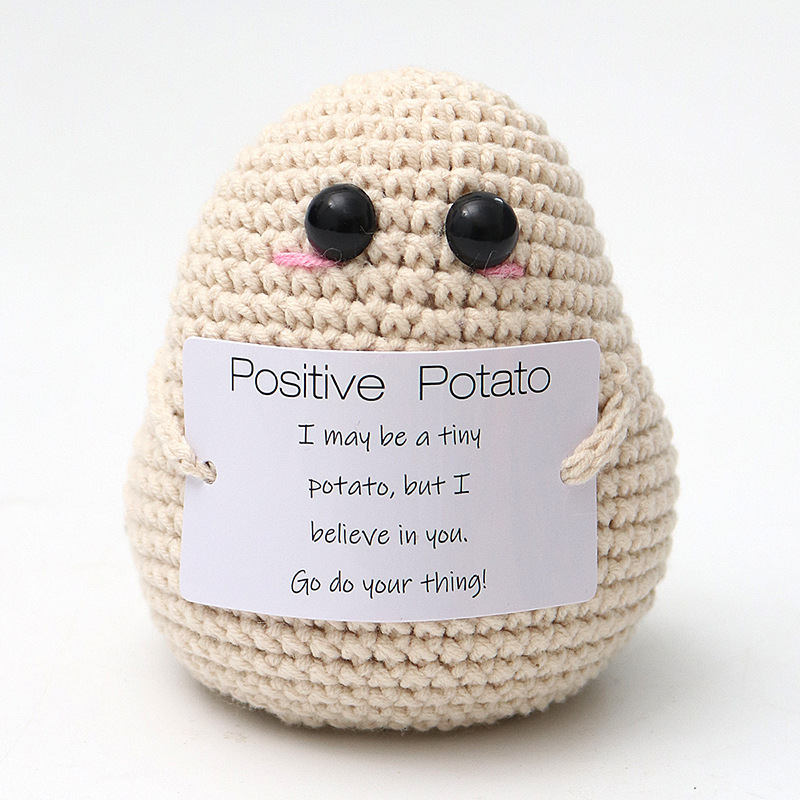 Potato premium milk tea beige front p card
