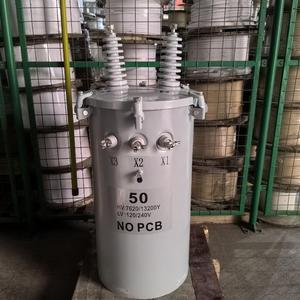 Einphasiger Aufwärts transformator 7,62 kV 37,5 kVA bis 50kVA Pol mit mehreren Ein-und Ausgangs spannungen - Product Image 6