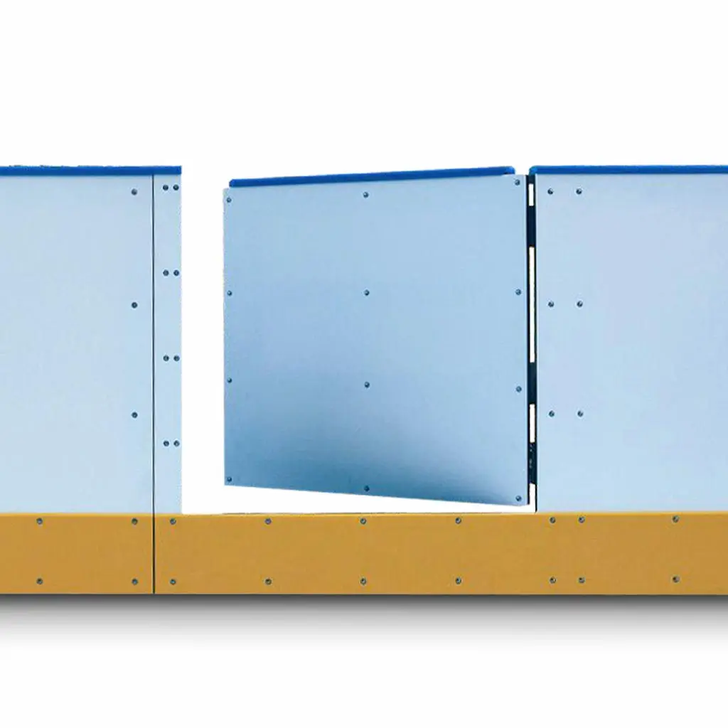 Künstliche Eisbahn Barriere Zaun dauerhafte Eisbahn Zaun Panel HDPE Outdoor Dasher Board Platte